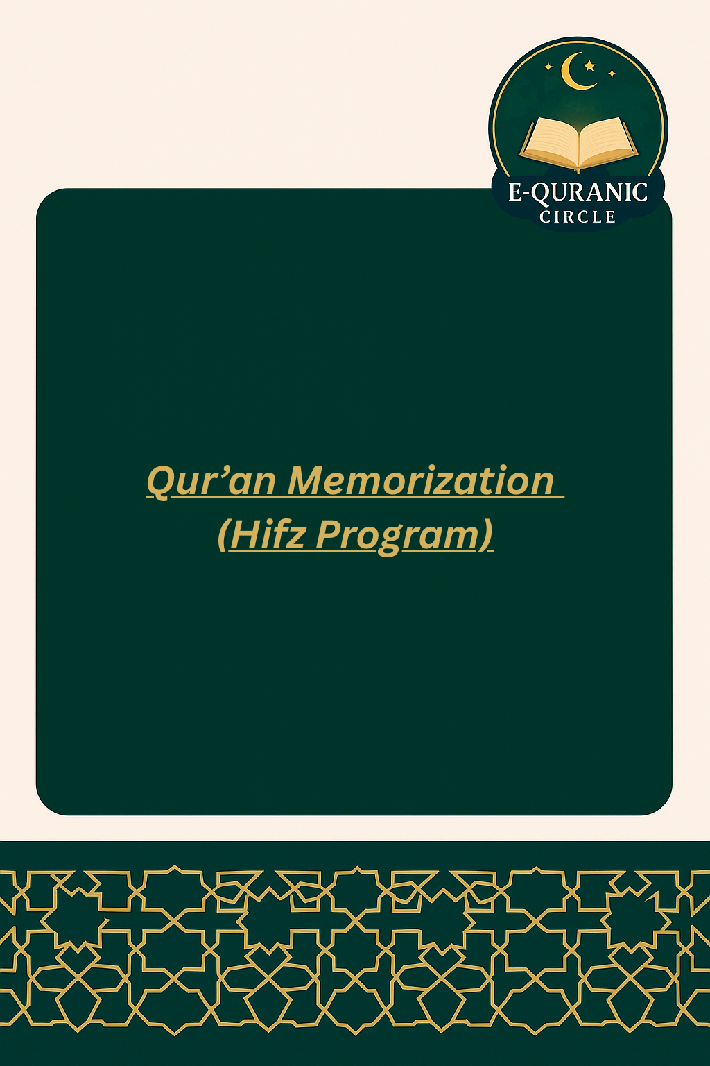 Quran Memorization (Hifz)